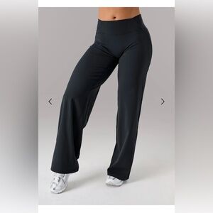 Alphalete Aura Wide Leg Black Leggings